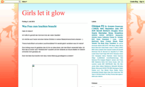 Girls-let-it-glow.blogspot.ca thumbnail