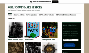 Girlscoutsmakehistory.wordpress.com thumbnail