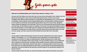 Girlsgamesgate.com thumbnail