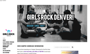 Girlsrockdenver.org thumbnail