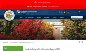 Gis.newtonma.gov thumbnail