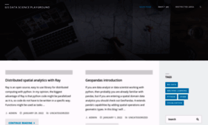Gisdatascience.com thumbnail