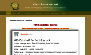 Gisscience.net thumbnail