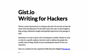 Gist.io thumbnail