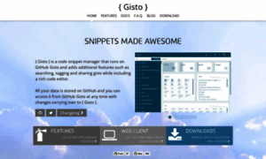 Gistoapp.com thumbnail