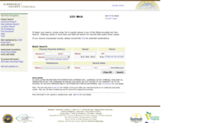 Gisweb.albemarle.org thumbnail