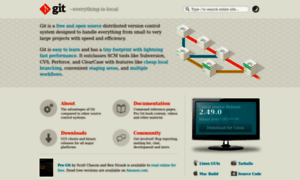 Git-scm.org thumbnail