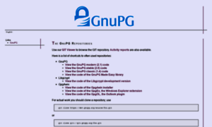 Git.gnupg.org thumbnail