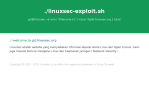 Git.linuxsec.org thumbnail