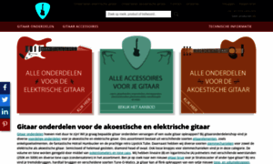 Gitaaronderdelenshop.nl thumbnail