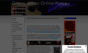 Gitarre-lernen-online-kurse.de thumbnail