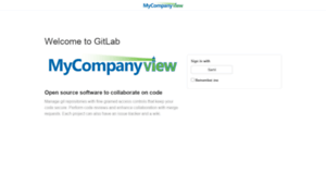 Gitlab.mycompanyview.com thumbnail