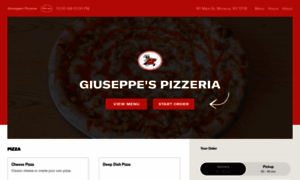 Giuseppespizzeriamenu.com thumbnail