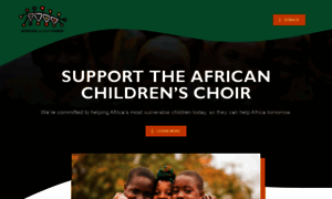 Give.africanchildrenschoir.com thumbnail