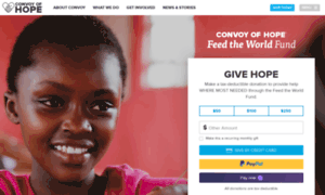 Give.convoyofhope.org thumbnail