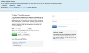 Giveaways.random.org thumbnail