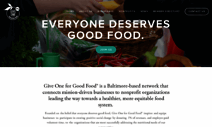 Giveoneforgoodfood.org thumbnail