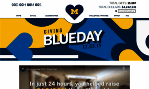 Givingblueday.org thumbnail