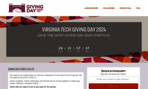Givingday.vt.edu thumbnail