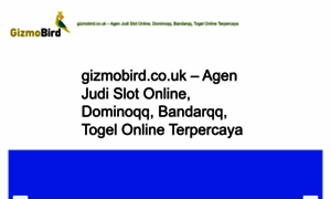 Gizmobird.co.uk thumbnail