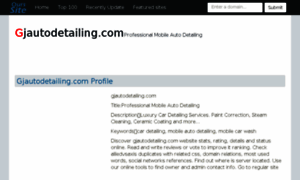 Gjautodetailing.com.ourssite.com thumbnail