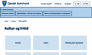 Gjesdalkultur.no thumbnail