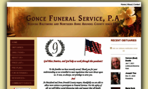 Gjgoncefuneralhome.com thumbnail