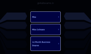 Gk4allexams.in thumbnail