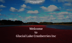 Glaciallakecranberries.com thumbnail
