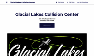 Glaciallakescollisioncenter.com thumbnail