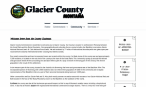 Glaciercountygov.com thumbnail