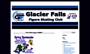 Glacierfalls.com thumbnail