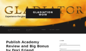 Gladiation-wow.com thumbnail