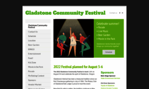 Gladstonecommunityfestival.org thumbnail