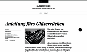 Glaeserruecken.wordpress.com thumbnail