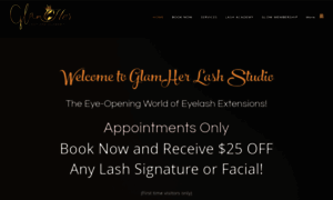 Glamherlashstudio.com thumbnail