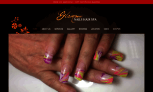 Glamournailshairspa.com thumbnail