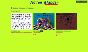 Glander.itch.io thumbnail