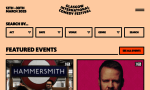 Glasgowcomedyfestival.com thumbnail
