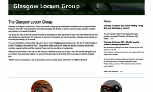 Glasgowlocumgroup.org thumbnail