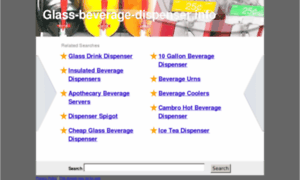 Glass-beverage-dispenser.info thumbnail