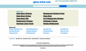 Glass-brick.com thumbnail