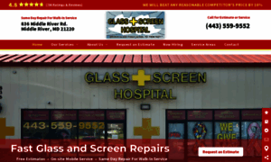 Glassandscreenhospital.com thumbnail