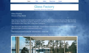 Glassfactory.ae thumbnail