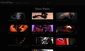 Glasspipes.org thumbnail