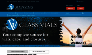 Glassvials.com thumbnail