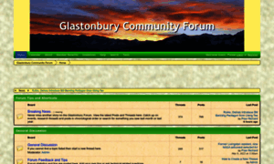 Glastonbury.freeforums.net thumbnail