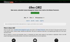 Gleezcms.org thumbnail