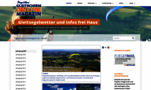 Gleitschirm-onlinemagazin.de thumbnail