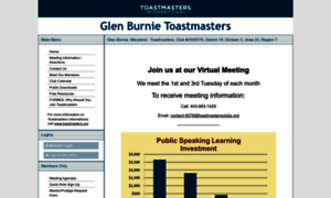 Glenburnie.toastmastersclubs.org thumbnail